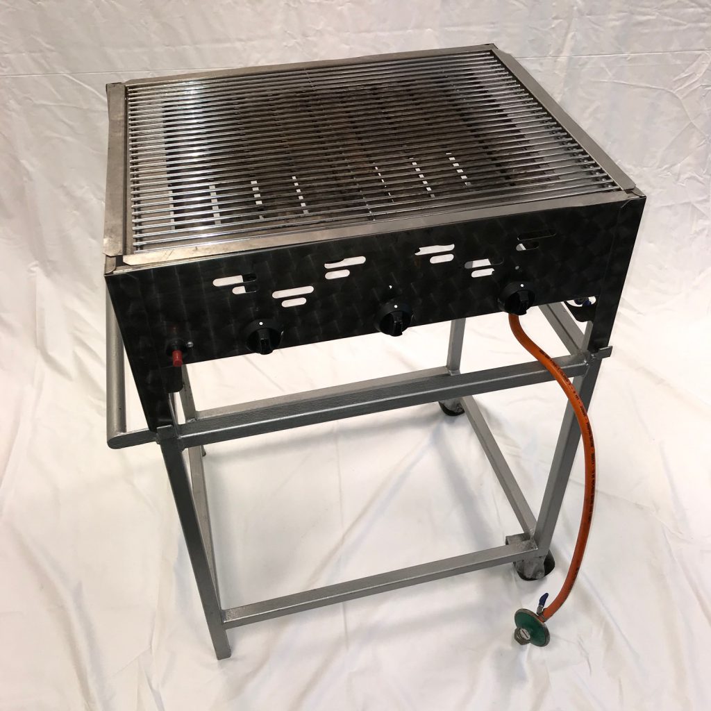 Gas BBQ met onderstel zonder gas Rooijakkers Party & Events